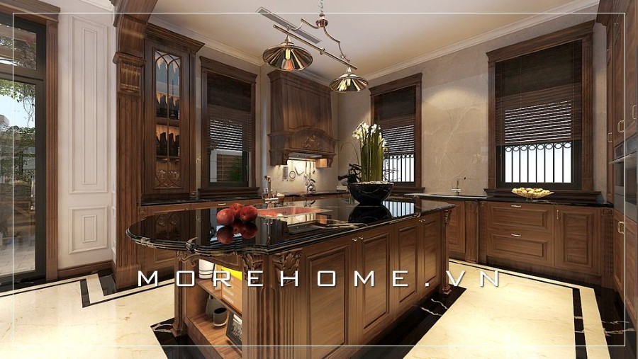 Thiết kế nội thất gỗ óc chó (4)